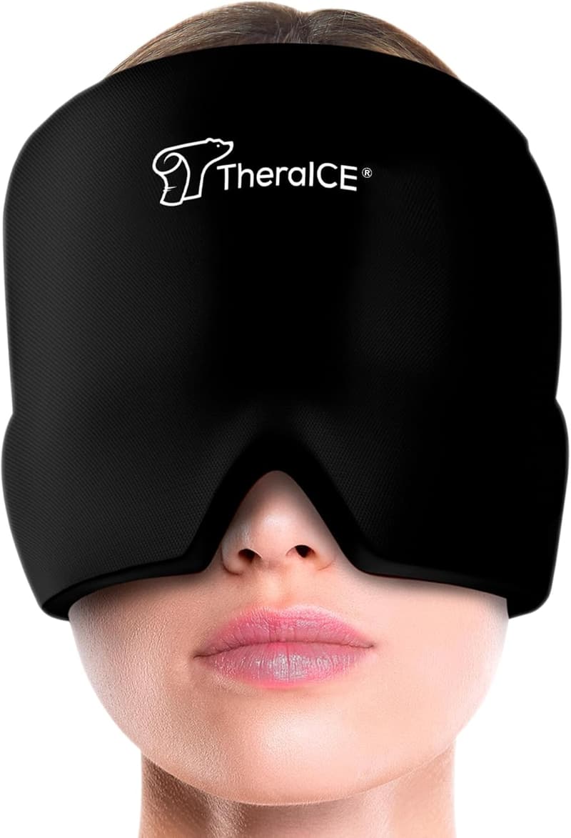 Migraine Relief Cap - Cooling Gel Ice Pack for Headaches