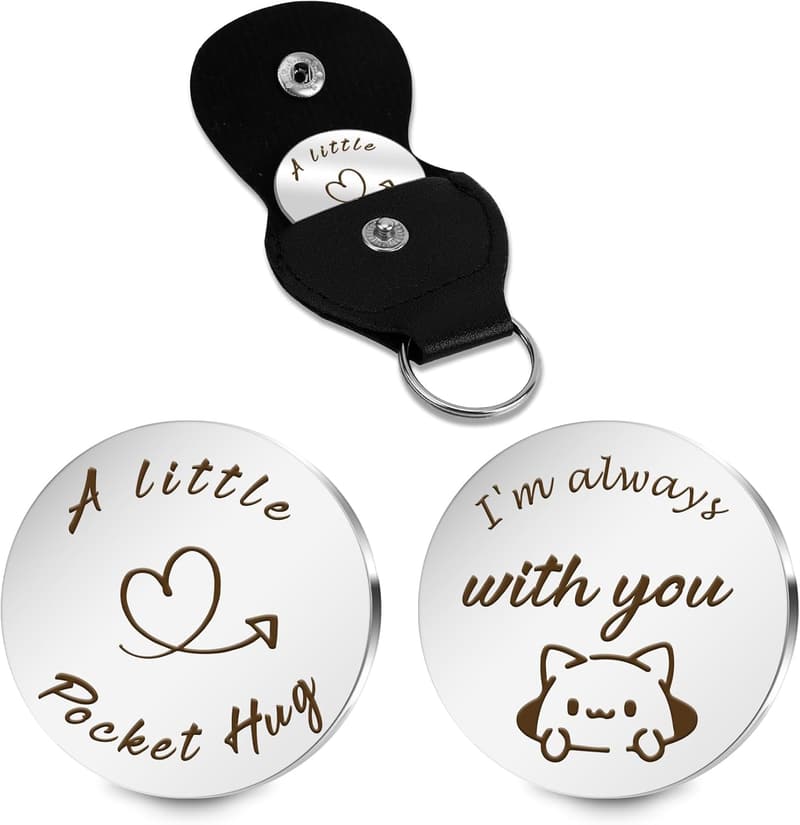 Valentine's Day Pocket Hug Token Keepsake for Graduates