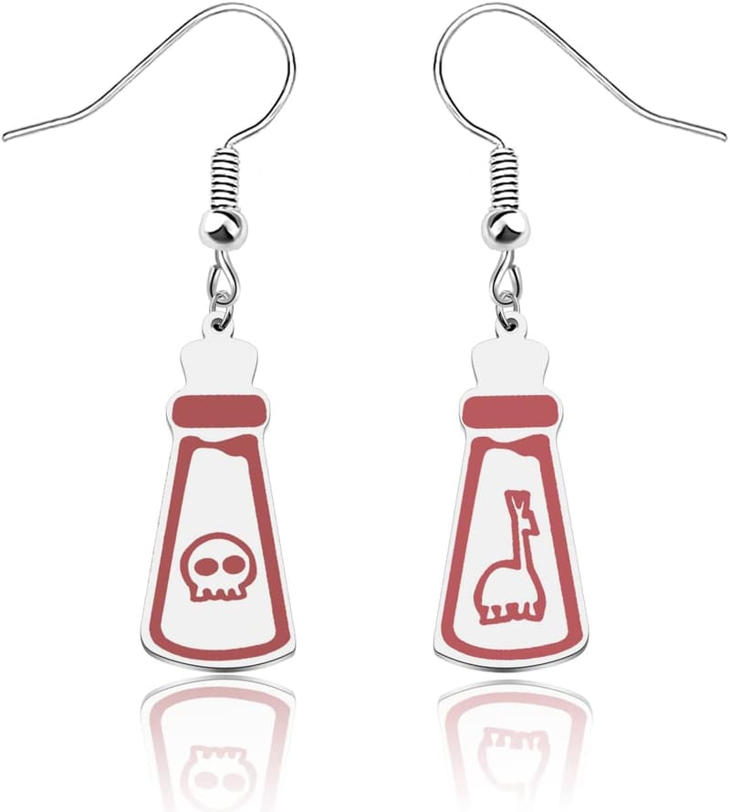 Llama Poison Earrings for Movie Fans