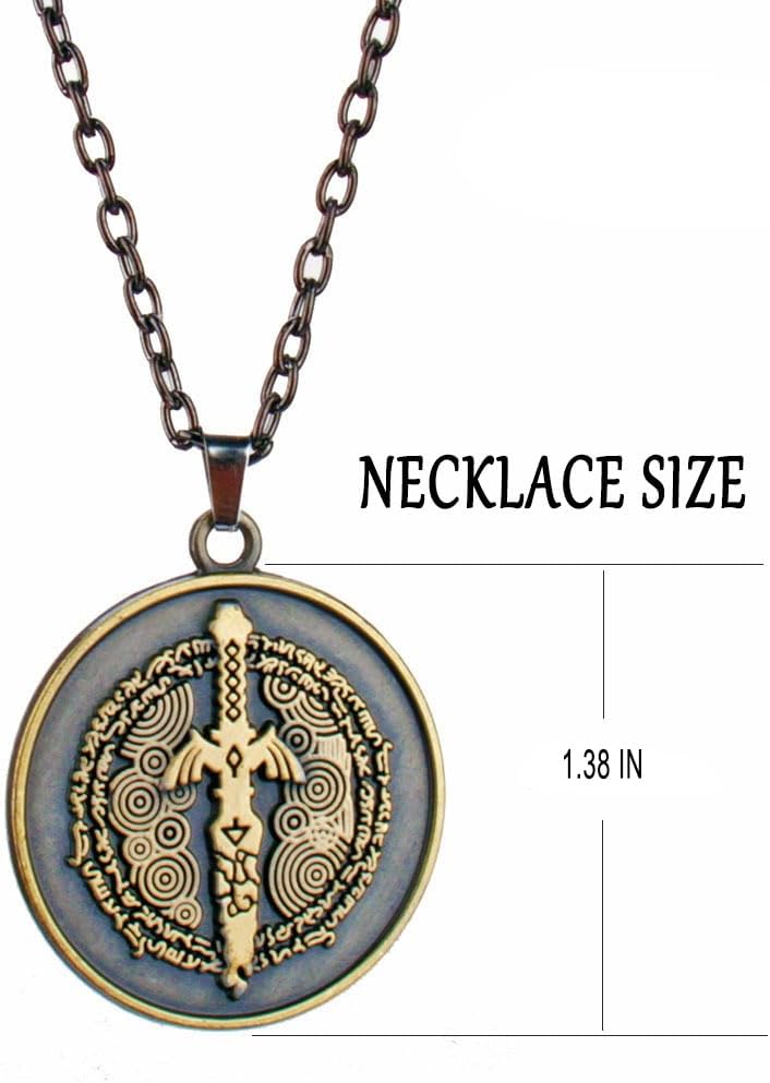 Zelda Master's Sword Vintage Unisex Cosplay Necklace