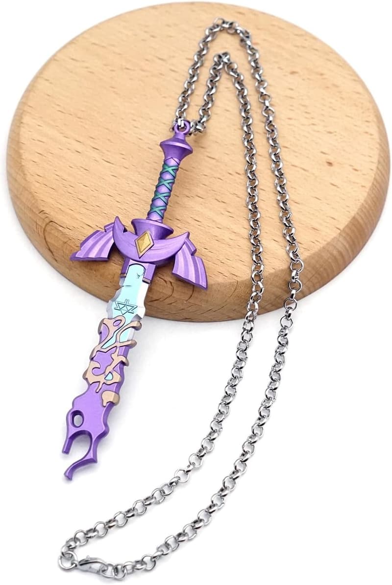 Zelda Master's Sword Pendant Necklace - Unisex Cosplay