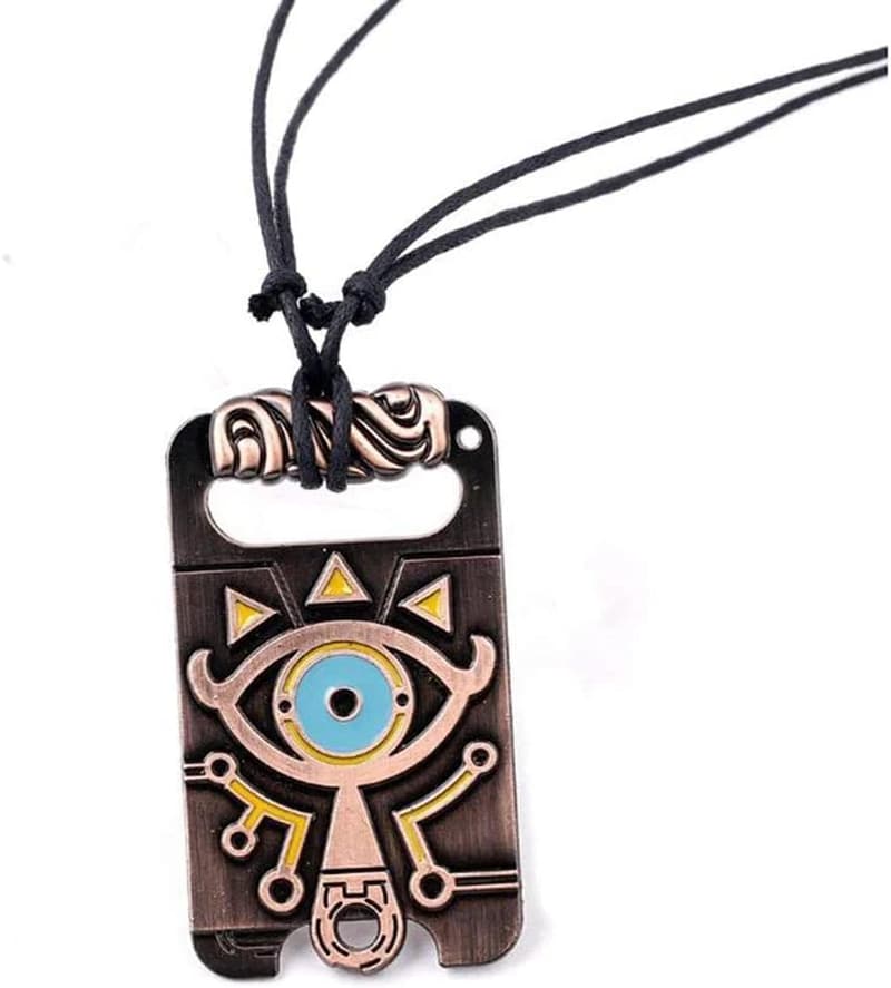 The Legend of Zelda Sheikah Eye Dog Tag Necklace for Cosplay