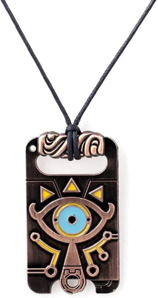 The Legend of Zelda Sheikah Eye Dog Tag Necklace for Cosplay