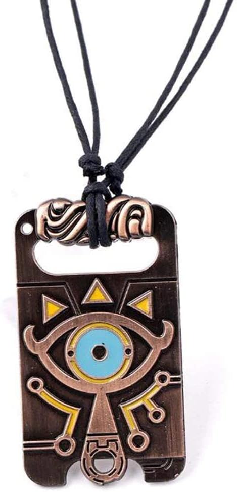 The Legend of Zelda Sheikah Eye Dog Tag Necklace for Cosplay