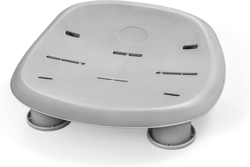 Adjustable Height Non-Slip Spa Comfort Seat - Gray