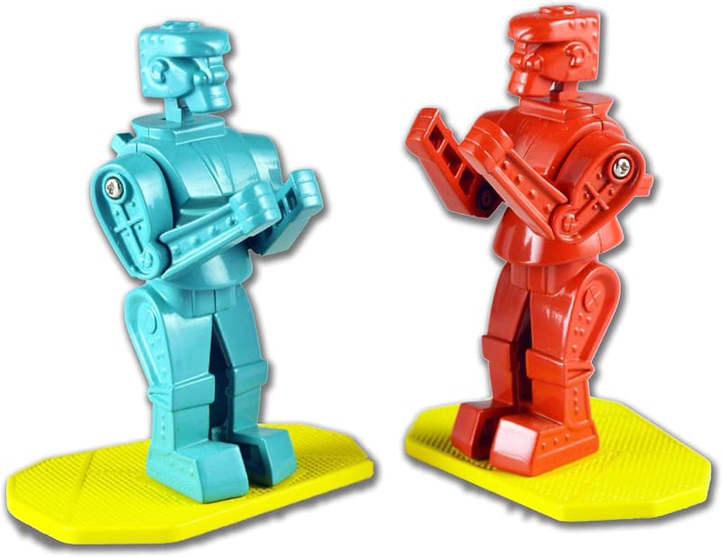 Miniature Rock 'Em Sock 'Em Robots - Fully Playable Replica