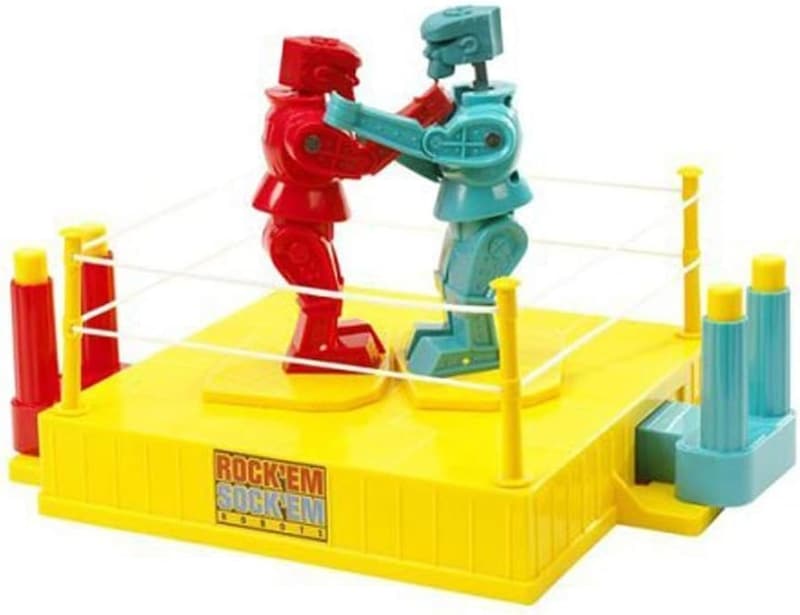 Rock 'Em Sock 'Em Robots Game by Mattel