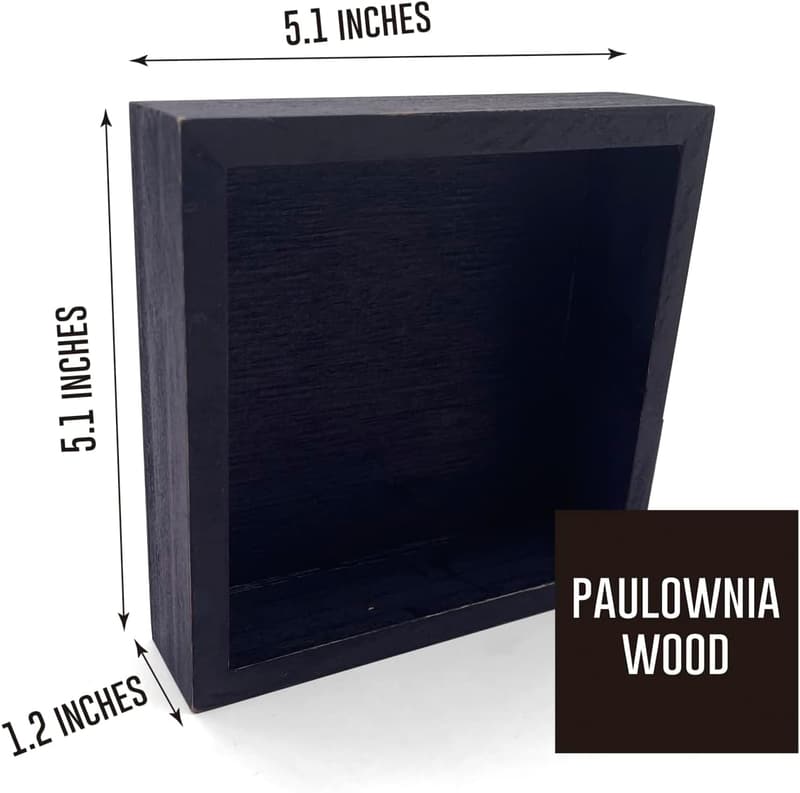 Inspirational Black Wood Box Sign for Coaches & Mentors