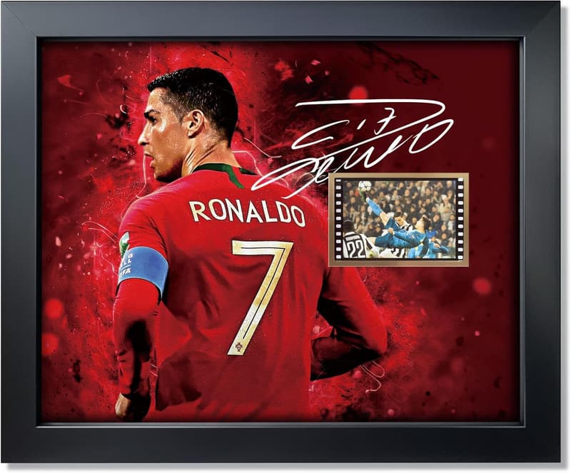 Cristiano Ronaldo Framed Photo Collage - UEFA Champions League Gift