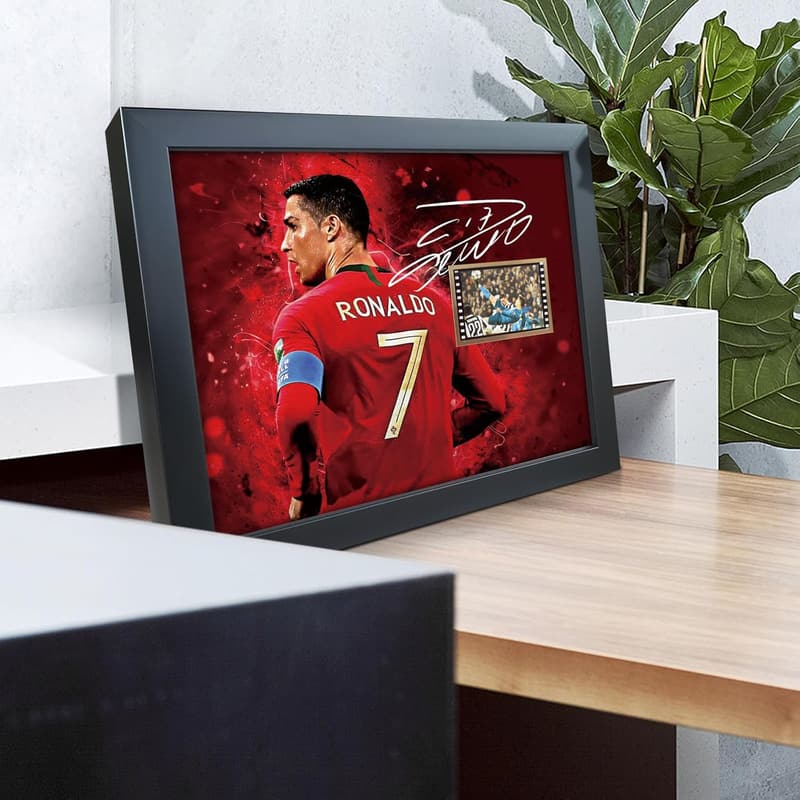 Cristiano Ronaldo Framed Photo Collage - UEFA Champions League Gift