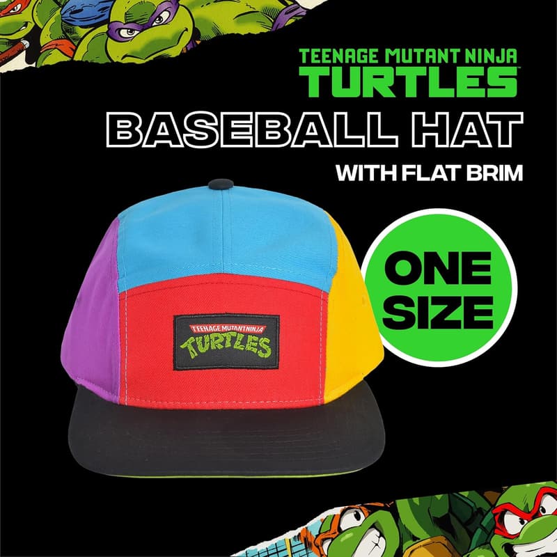 Teenage Mutant Ninja Turtles Adult Snapback Cap