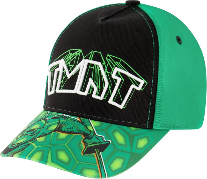TMNT Boys Adjustable Baseball Cap for Ages 4-7