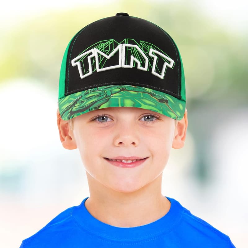 TMNT Boys Adjustable Baseball Cap for Ages 4-7