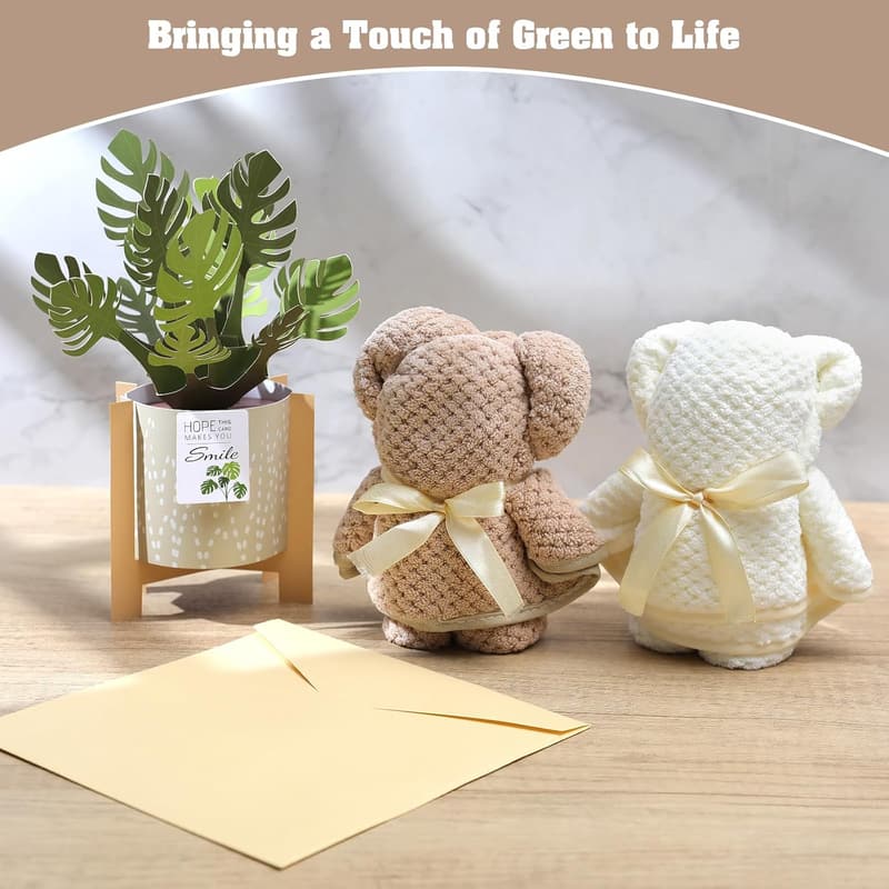 Housewarming Gift Basket with 3D Botanical Card and Cutting Board