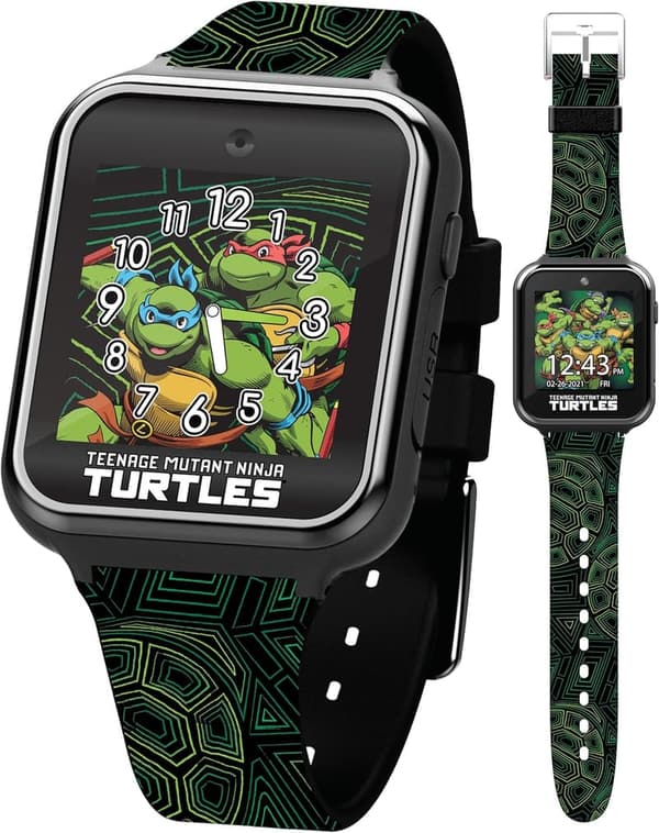 TMNT Kids Smart Watch with Selfie Camera & Games