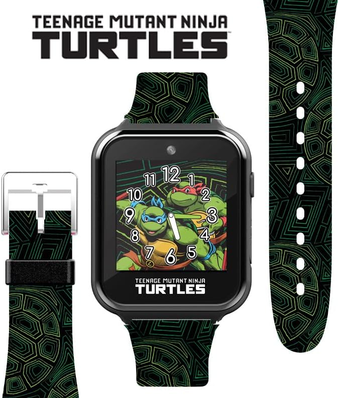 TMNT Kids Smart Watch with Selfie Camera & Games