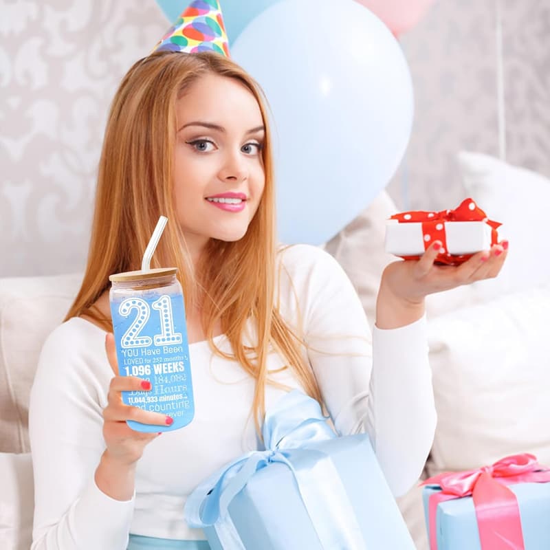 21st Birthday Gift Basket for Women - Unique Treats for Her