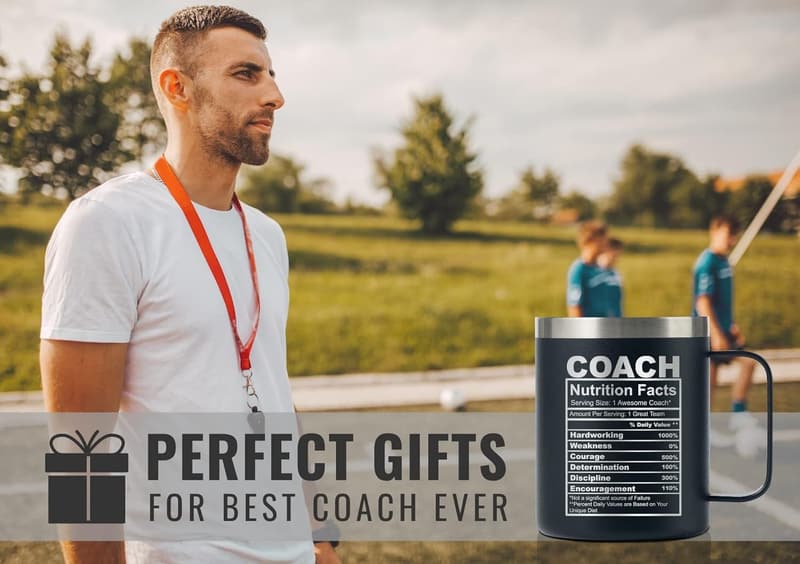 Funny Coach Appreciation Travel Mug - 12oz Stainless Steel