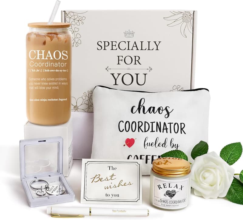Chaos Coordinator Gift for Women - Unique Office Thank You Present