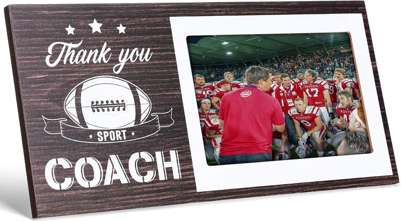 Thank You Coach Graduation Picture Frame for Sports Photos