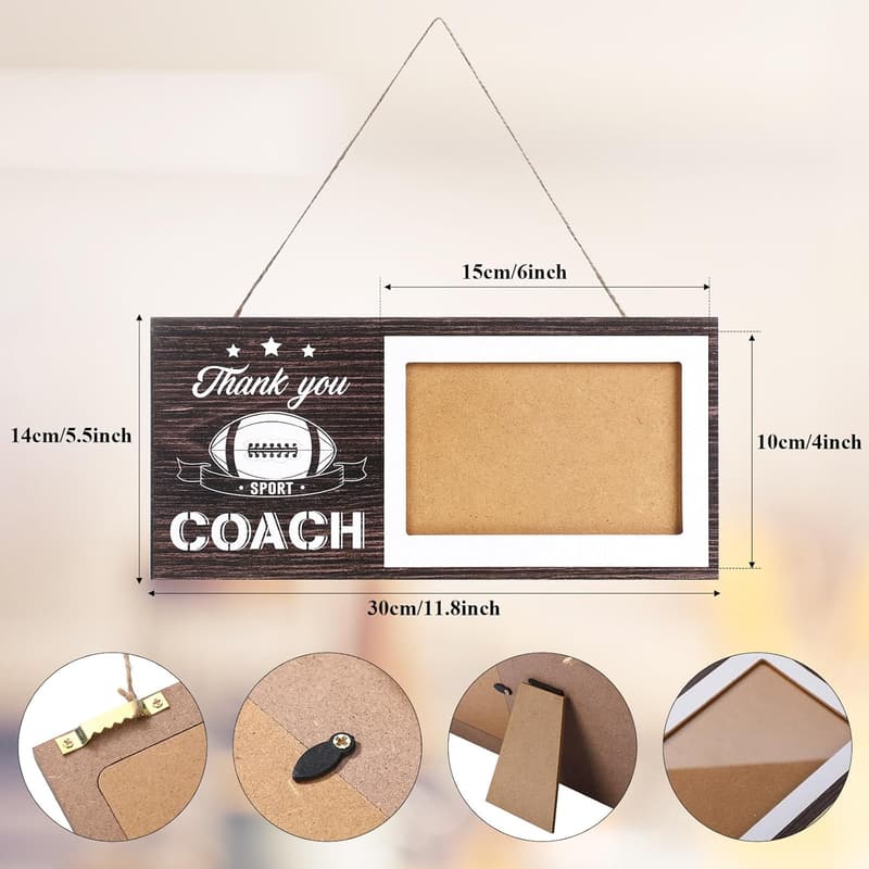 Thank You Coach Graduation Picture Frame for Sports Photos
