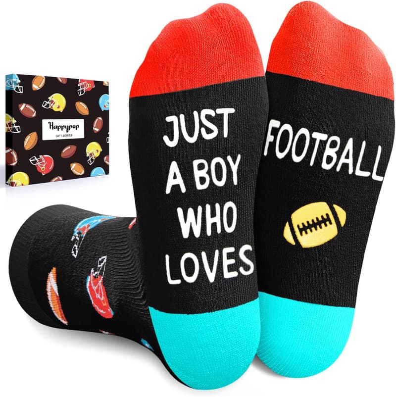 Gamer Gifts for Teens: Sports-Themed Socks for Kids 4-18