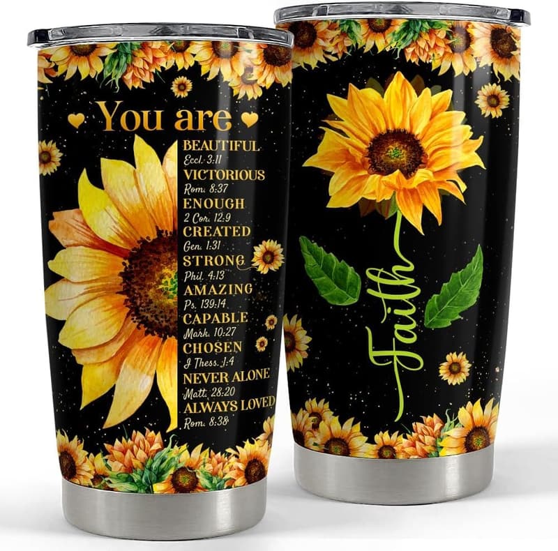 Inspirational 20oz Stainless Steel Tumbler for Women