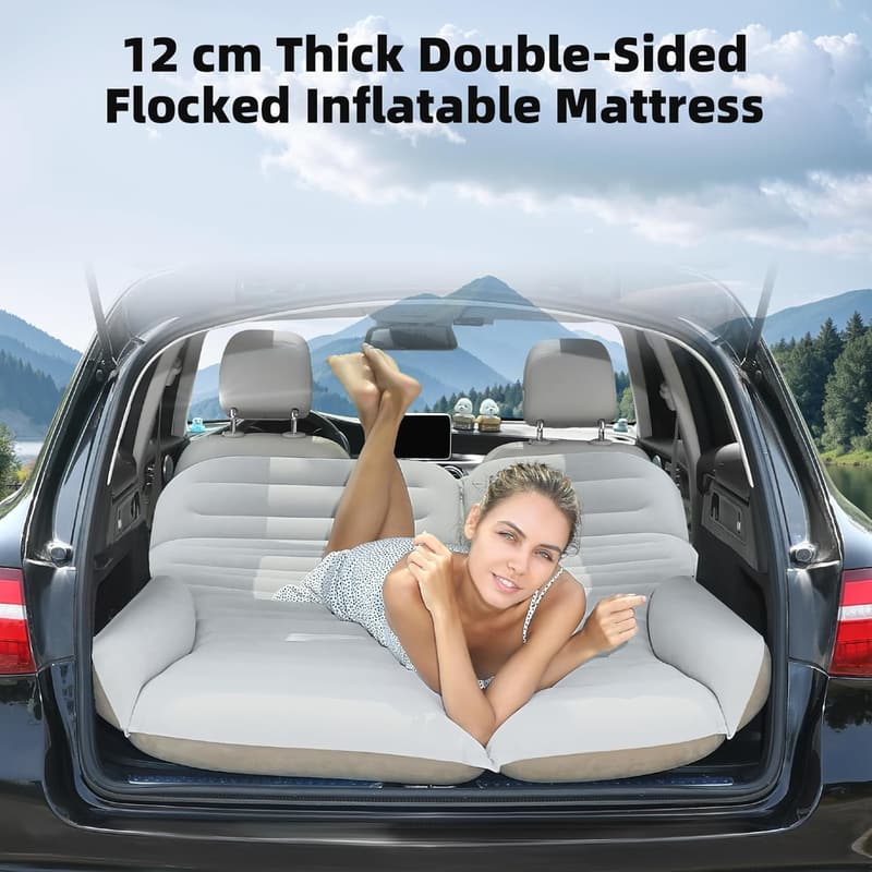 Portable Inflatable SUV Air Mattress for Camping & Travel