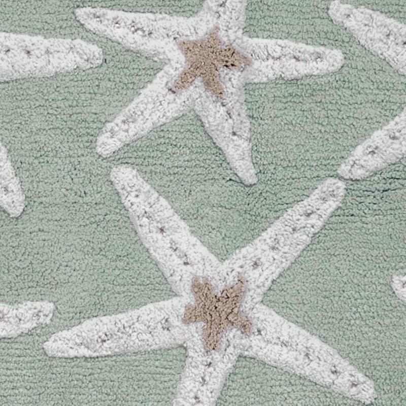 Seashell Cotton Bath Mat for Guest Bathrooms - 20