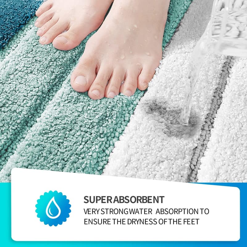 Non-Slip Microfiber Bath Mat, 20