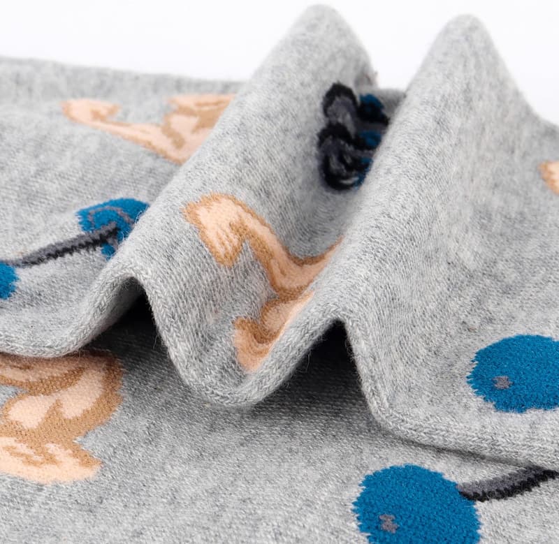 Funny Men's Cotton Crew Socks - Novelty Gift Idea