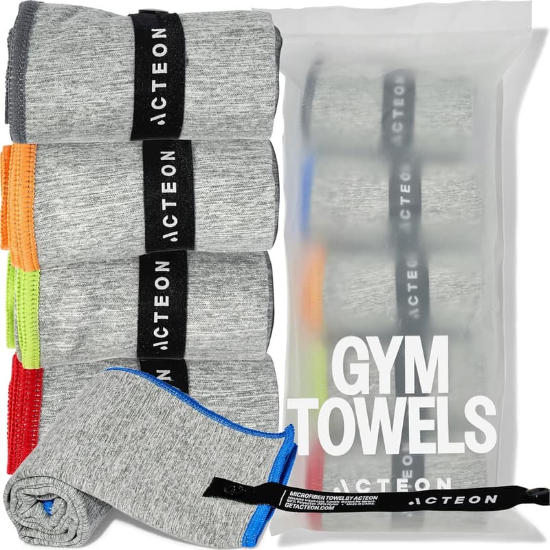 Quick Dry Microfiber Gym Towel - Odor-Free, Unisex, Fast Absorbent