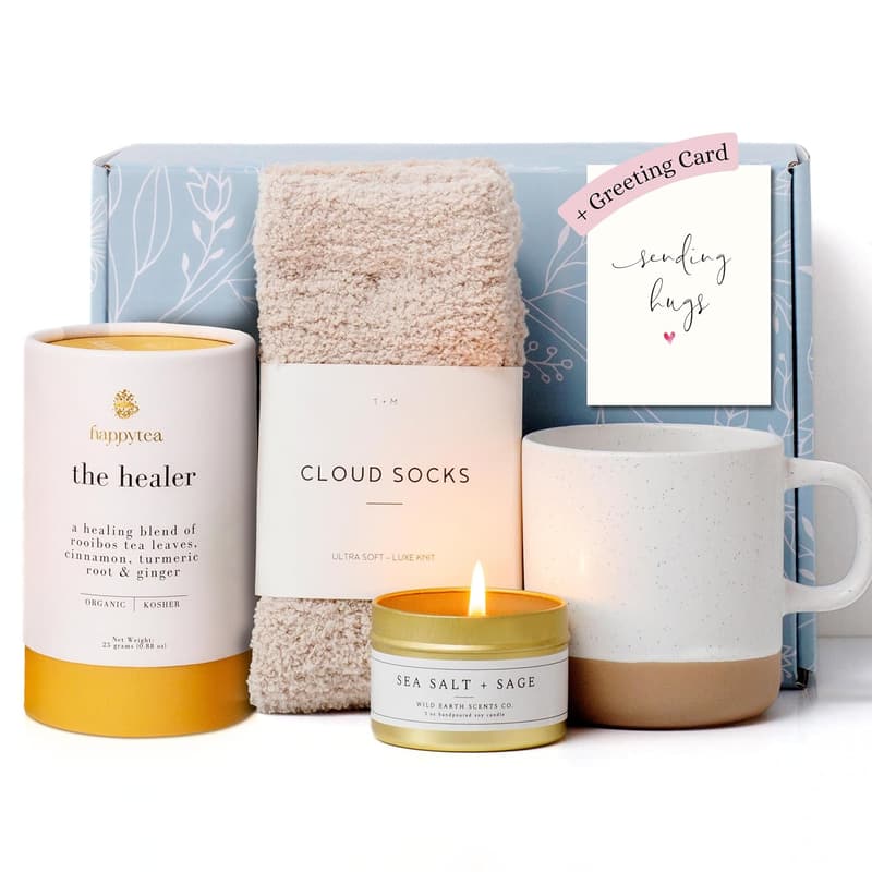 Get Well Soon Gift Box for Women - Organic Self-Care Package