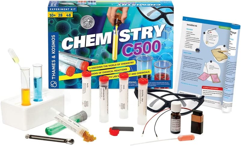 Chemistry Science Kit with 28 Experiments for Kids