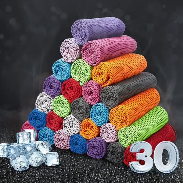 Cooling Towels - Breathable Microfiber for Sports & Outdoor Activities