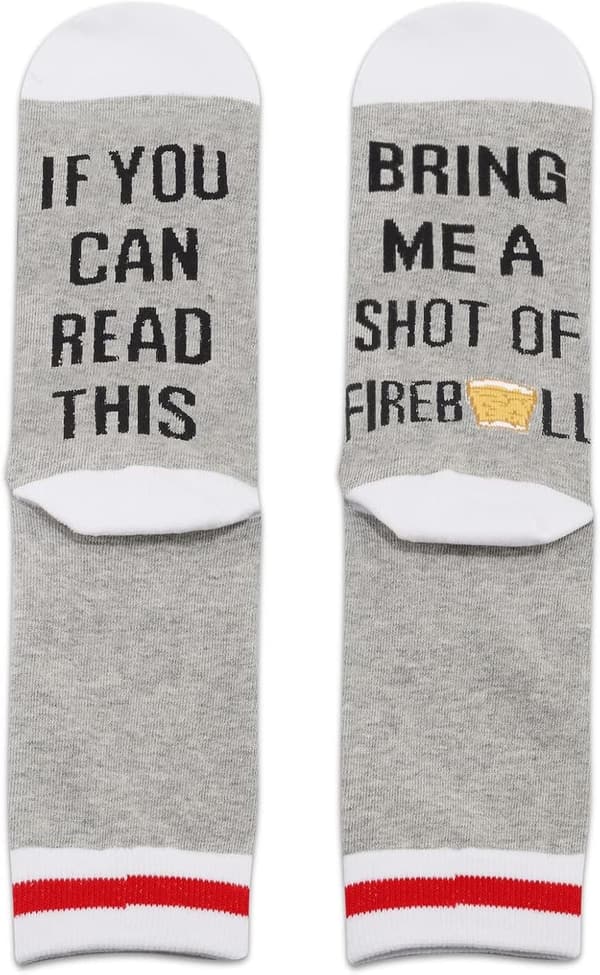 Whisky Lovers Gift: 2 Pairs of Novelty Socks