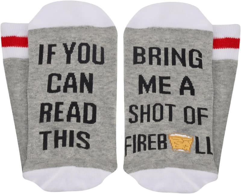 Whisky Lovers Gift: 2 Pairs of Novelty Socks