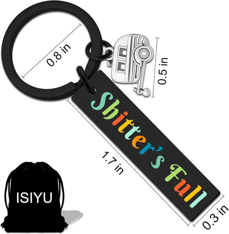 Travel Keychain Gifts for RV Campers - Fun Accessories