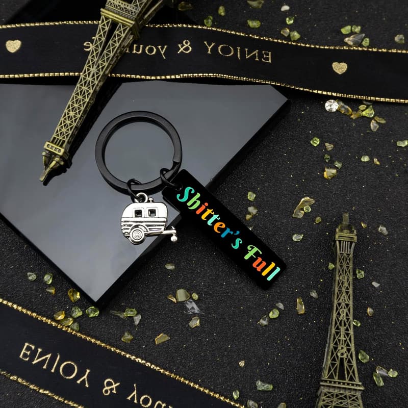 Travel Keychain Gifts for RV Campers - Fun Accessories