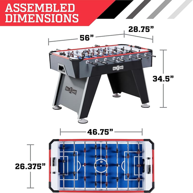 Durable Foosball Table with Stylish Designs for Game Rooms