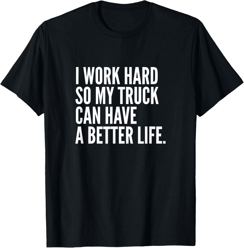 Truck Driver Enthusiast T-Shirt | Funny Gift for Men
