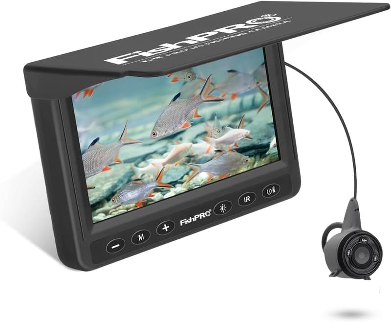 Portable HD Underwater Fishing Camera with 4.3