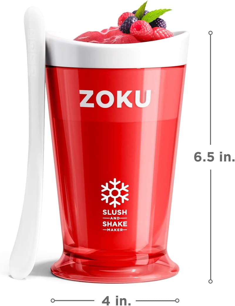 ZOKU Slush Maker for Quick Homemade Slushies & Shakes, BPA-free