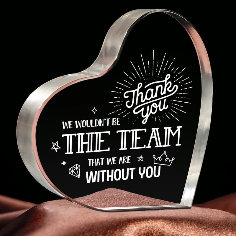 Boss Day Acrylic Desk Plaque for Women & Men