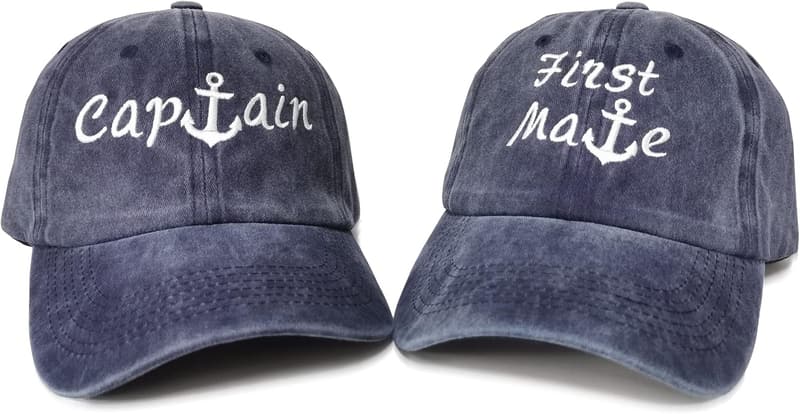Personalized Mr & Mrs Baseball Hats for Family Fun