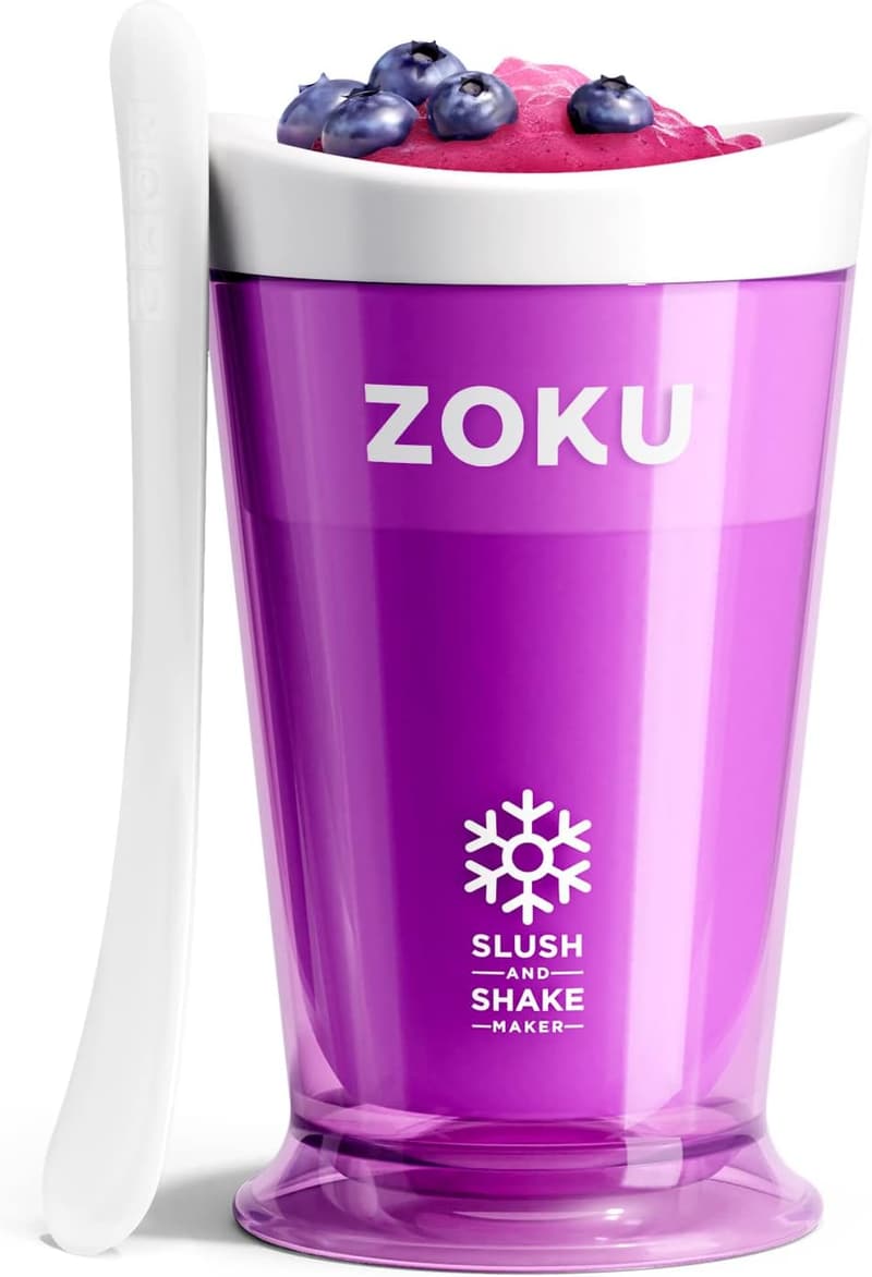 ZOKU Slush and Shake Maker – Compact, BPA-Free, Purple