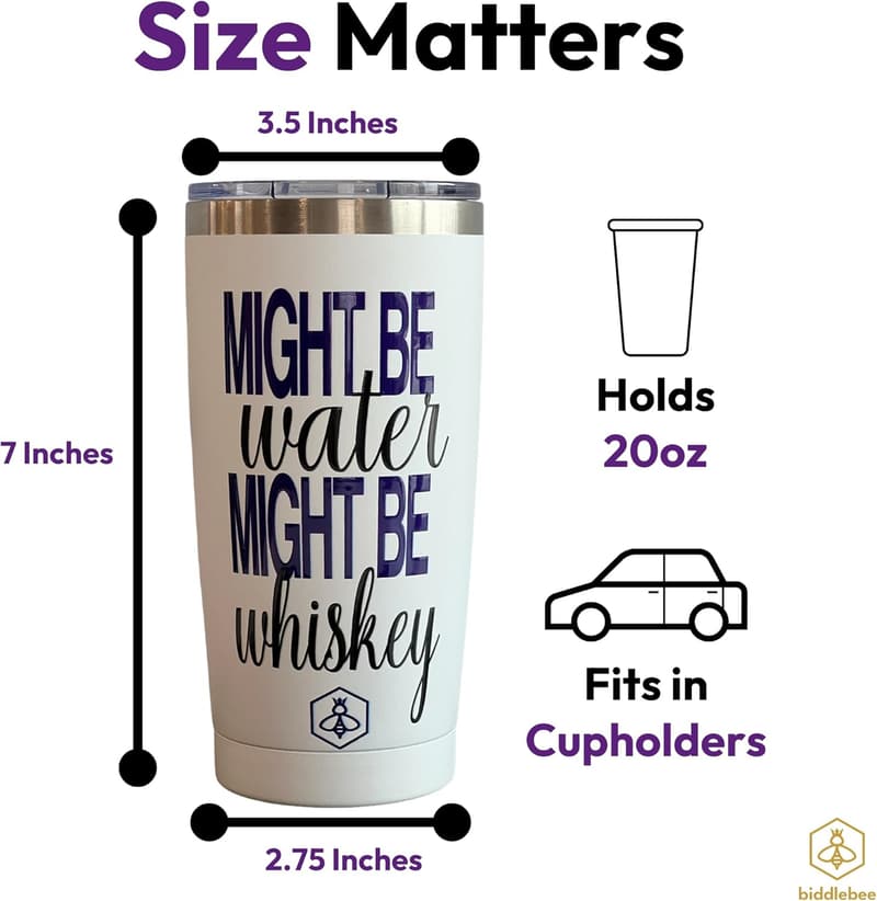 Birthday Gift for Women – 20oz Insulated Stainless Steel Tumbler