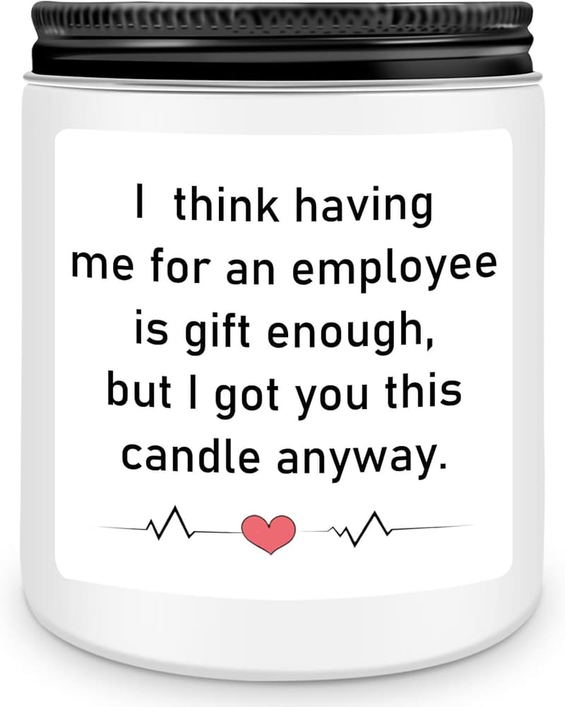 Boss's Day Scented Candles - Unique Gifts for Him/Her
