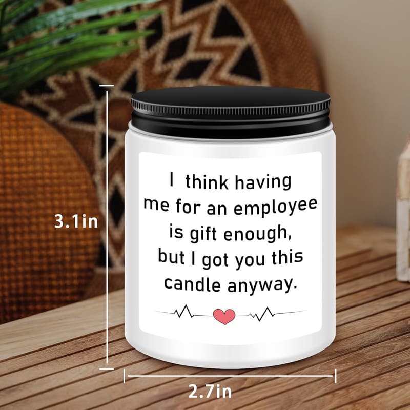 Boss's Day Scented Candles - Unique Gifts for Him/Her