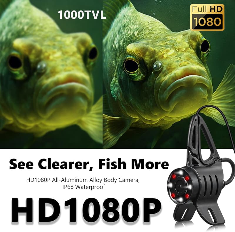FishPRO® 2025 HD 1080P Underwater Fishing Camera